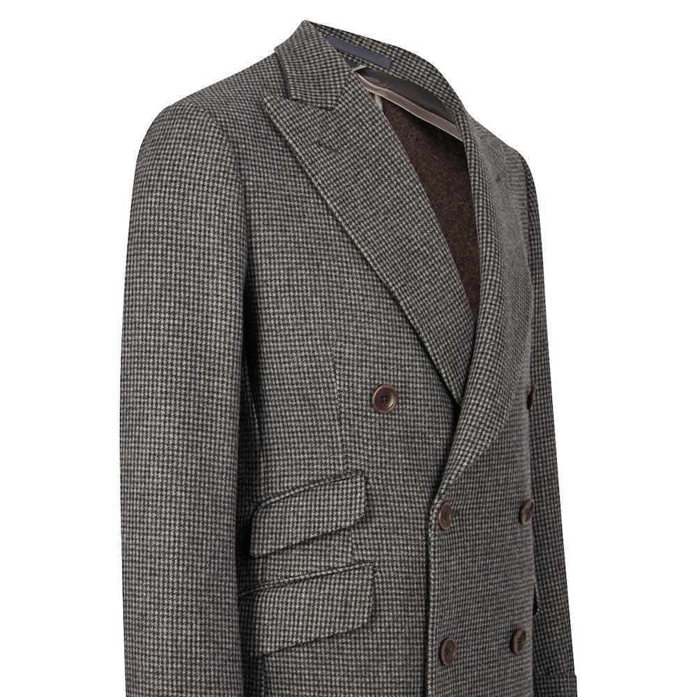 Double-Breasted Grey Coat-BCorner