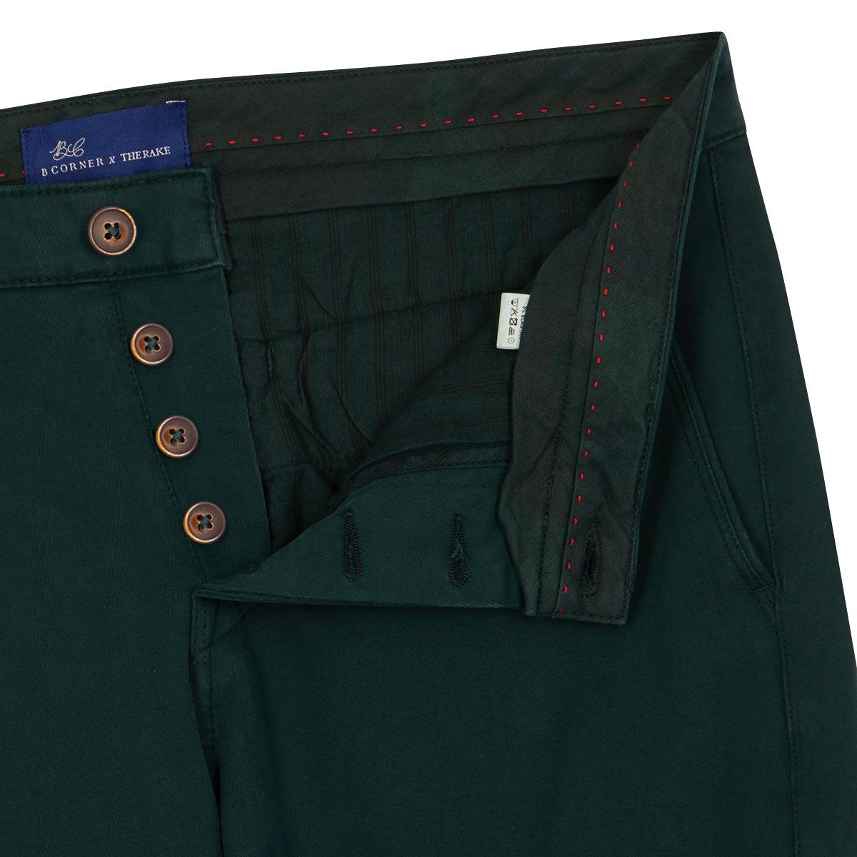 Green Cargo Trousers-BCorner