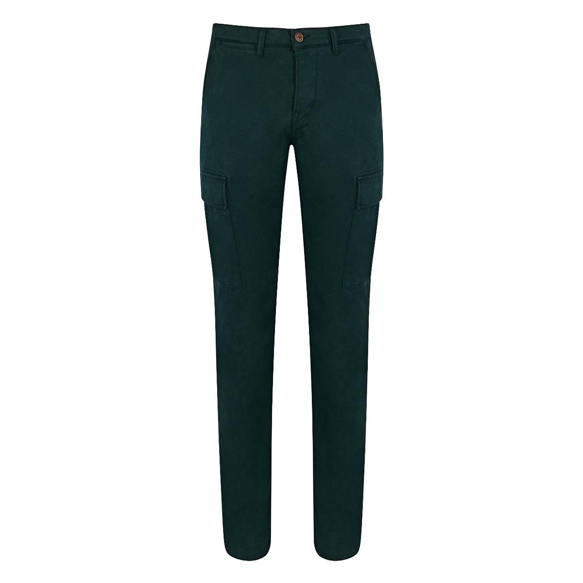 Green Cargo Trousers-BCorner